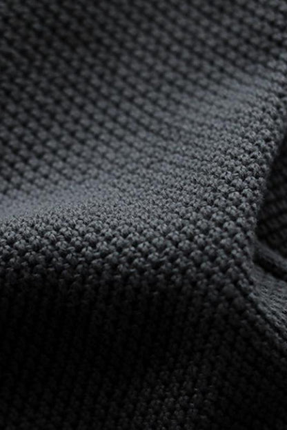Pocket Knitted Hollow Sweater Vest