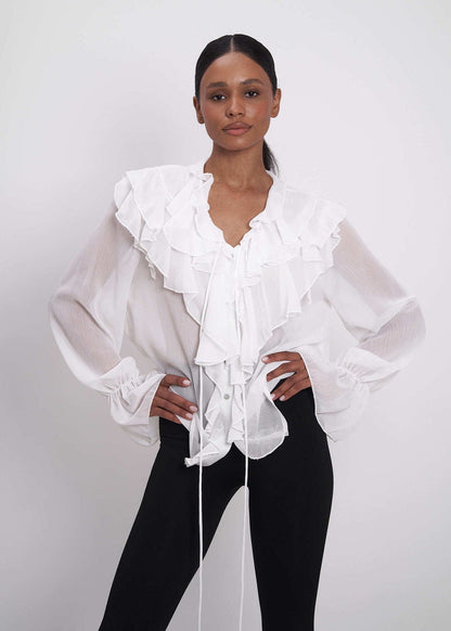 Sophisticated Blouse with a Clean Classic Look