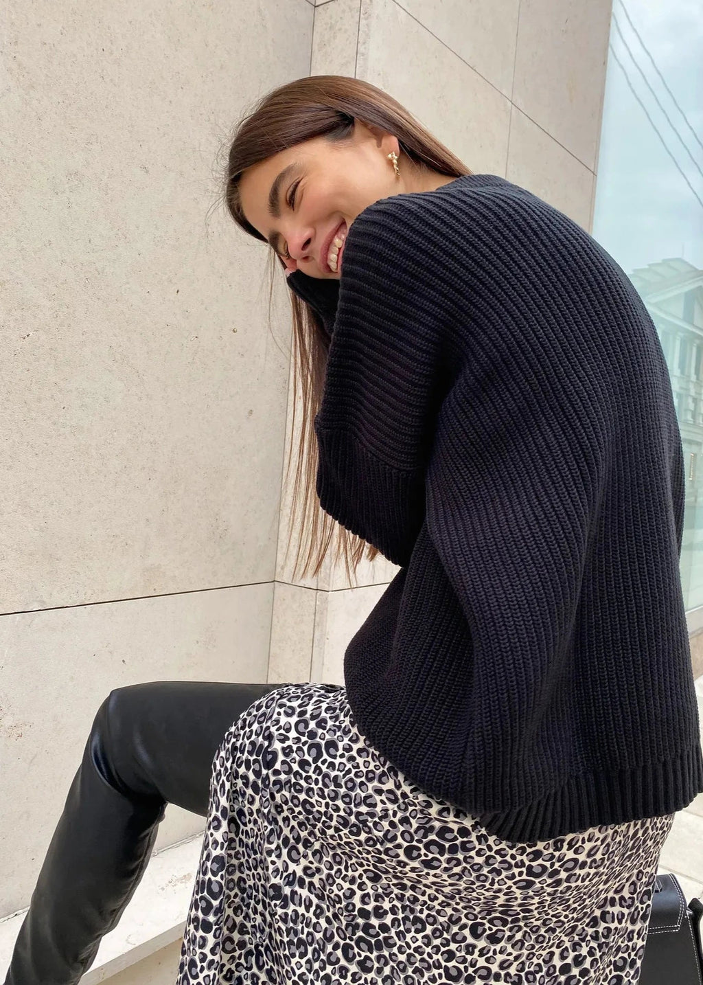 A Vintage Style Sweater with Delicate Timeless Details