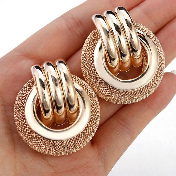 Gold Hoop Earrings