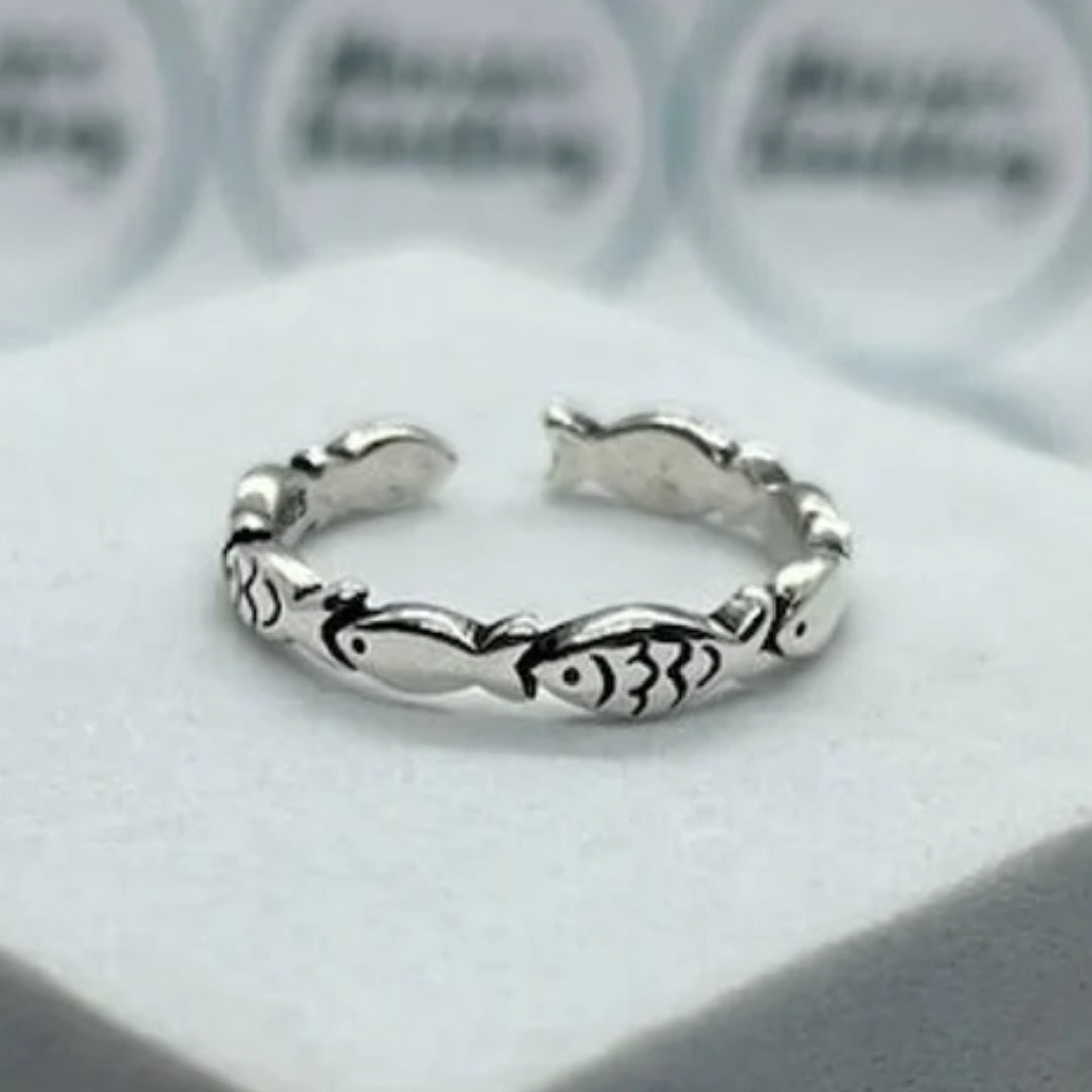 Silver Fish Ring