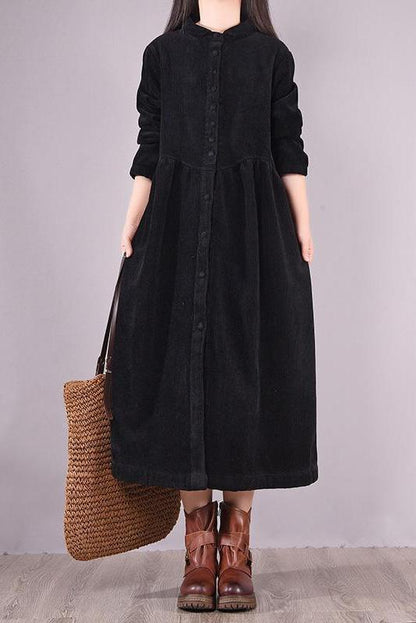Limited Stock- Winter Thicken Warm Corduroy Dress