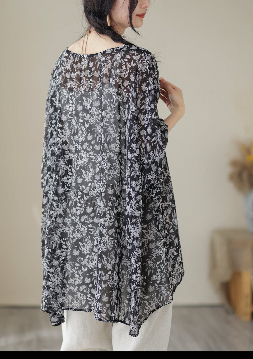 Summer Loose Retro Tops
