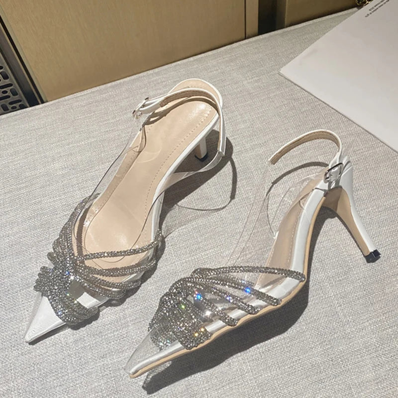 A Vintage Style Sandals with Delicate Timeless Details