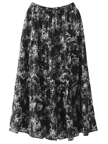 Summer Cotton Loose Skirt
