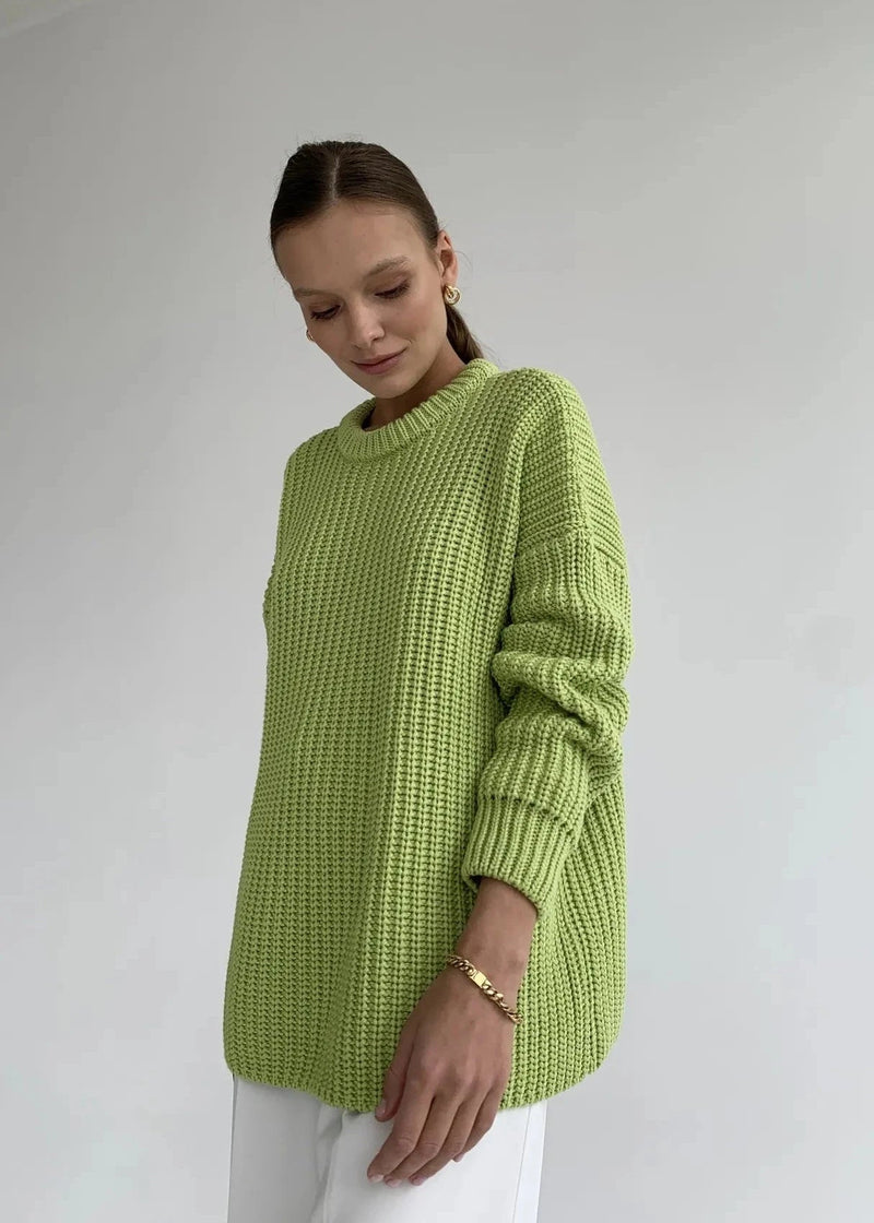 A Vintage Style Sweater with Delicate Timeless Details