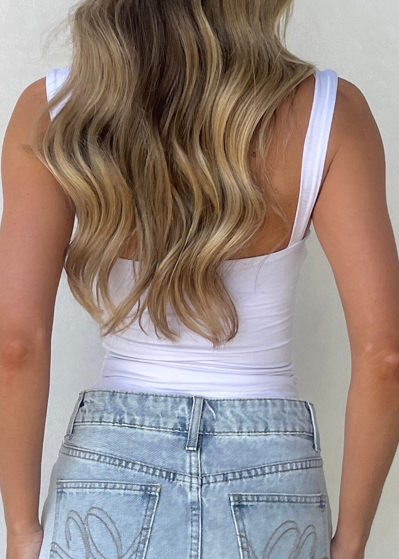 White Lace T-shirt Top for Summer