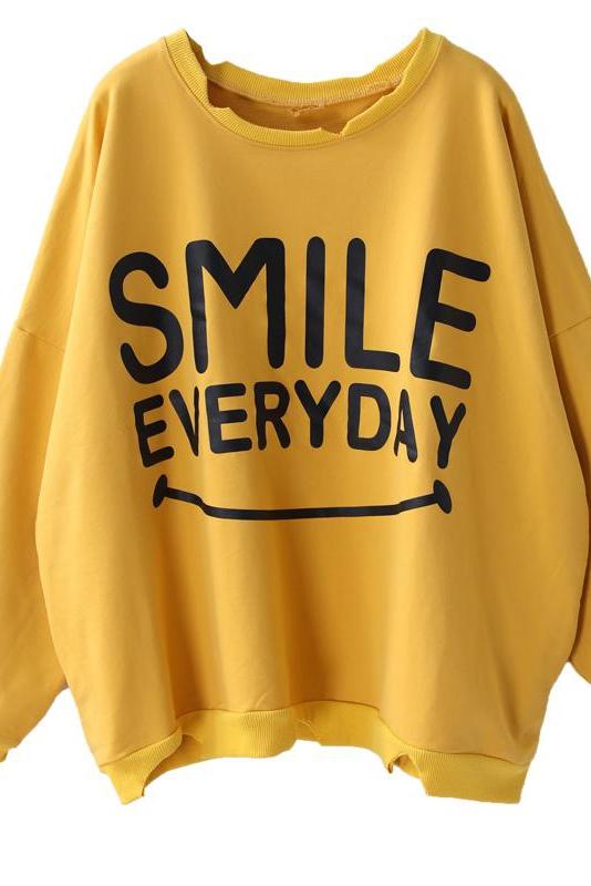 - Handmade Printed 100% Cotton Sweatshirt