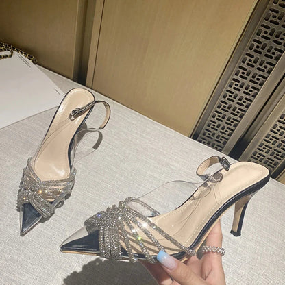 A Vintage Style Sandals with Delicate Timeless Details