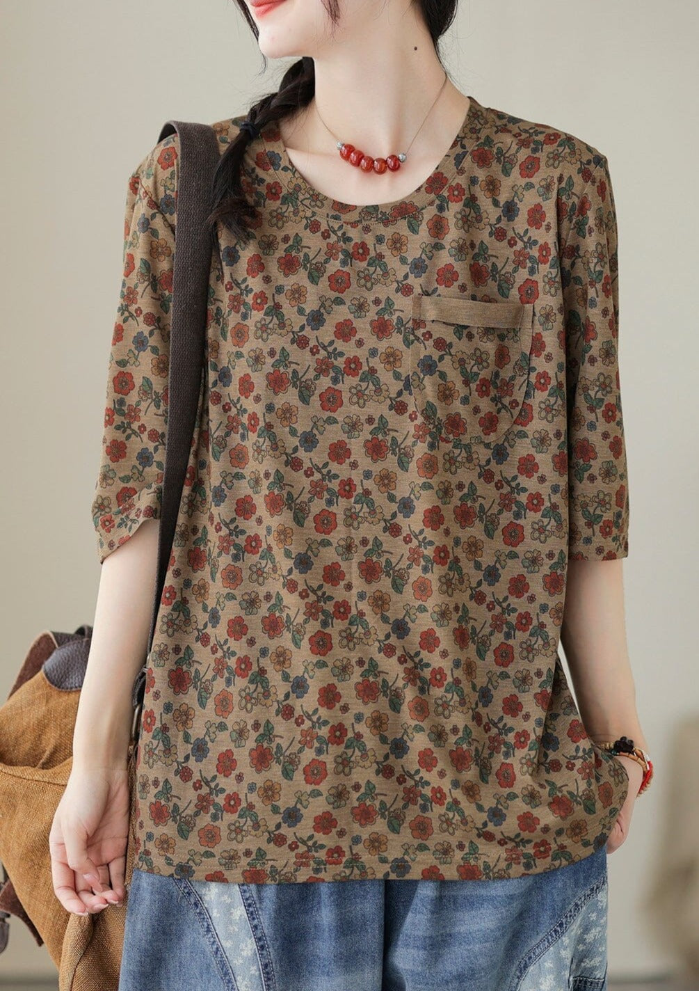 Retro Cotton Summer Tops
