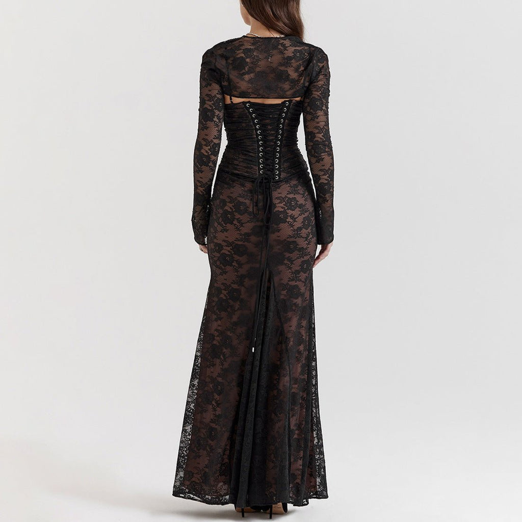 A Vintage Style Dress with Delicate Timeless Details