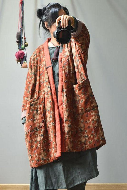 Limited Stock- Retro Loose Warm Pocket Coat