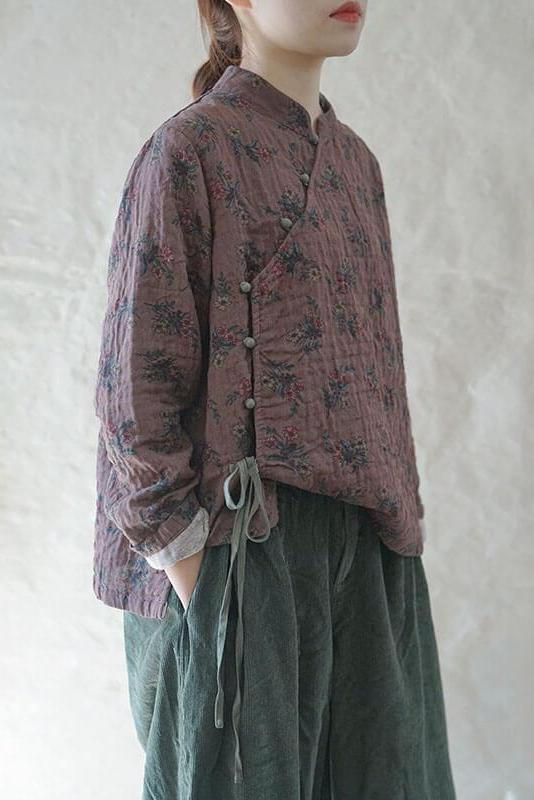 Limited Stock- 100% Cotton Retro Lace-up Sweatshirt