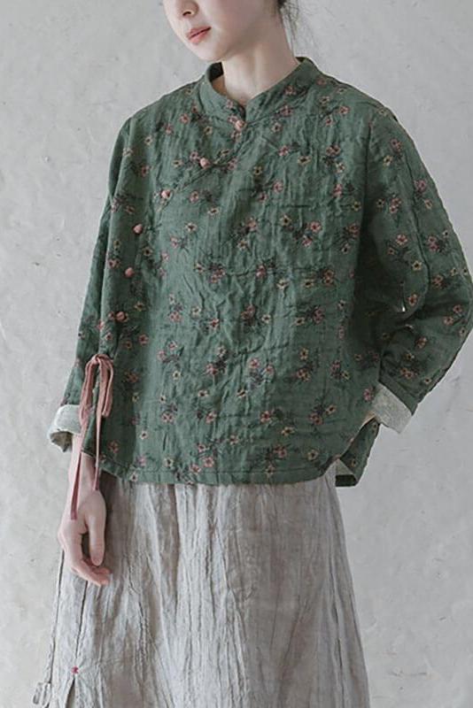 Limited Stock- 100% Cotton Retro Lace-up Sweatshirt