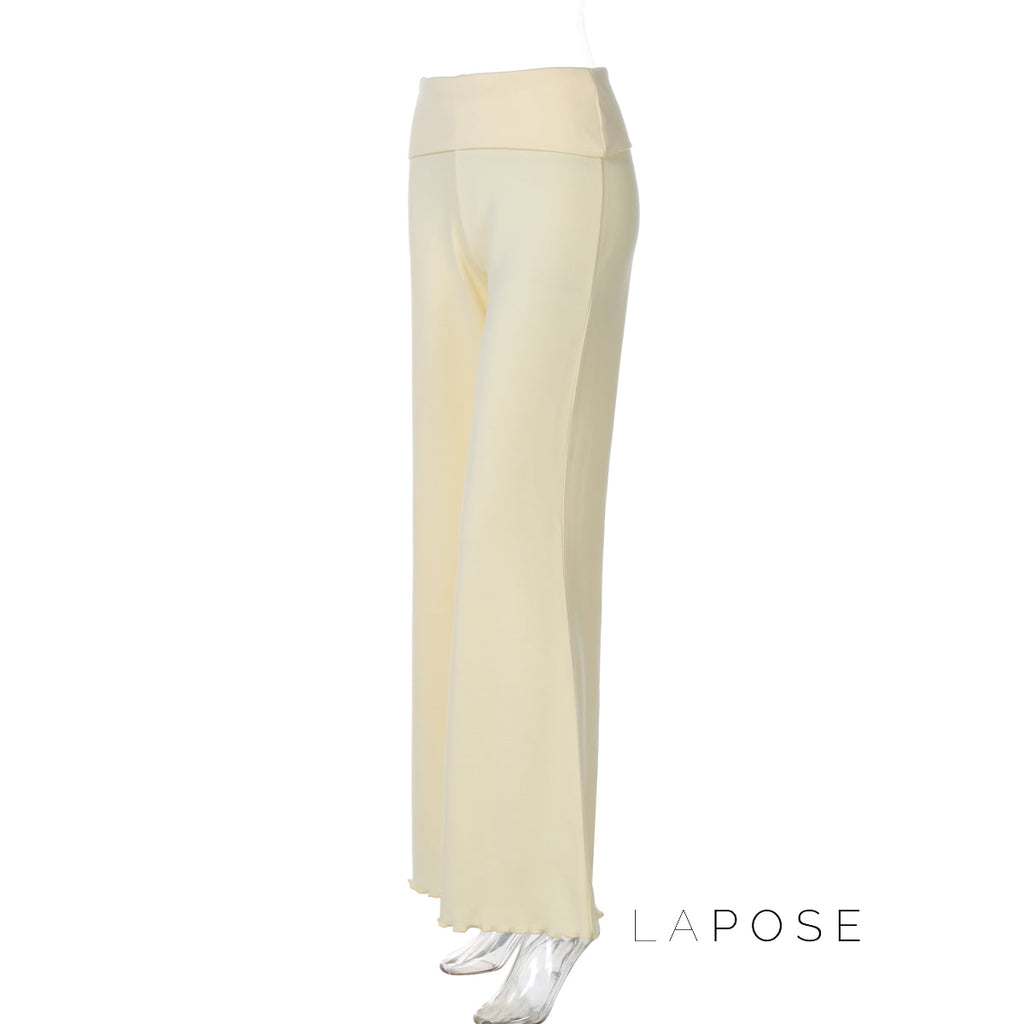 A Vintage Style Pants with Delicate Timeless Details