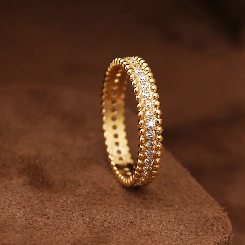 Inlaid Zirconia Ring