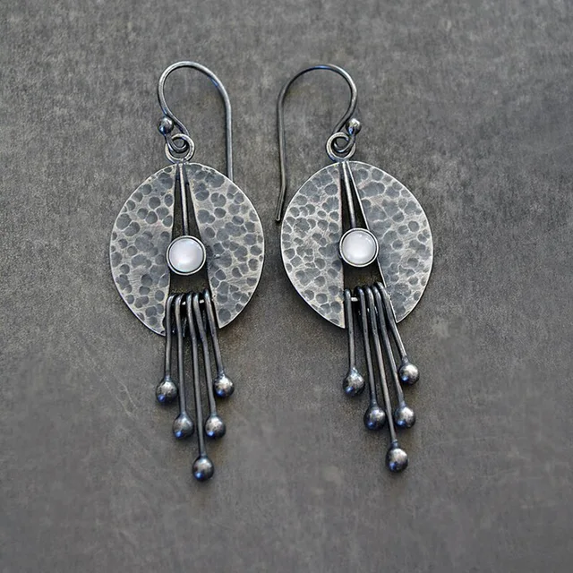 Moonstone Jellyfish Earrings