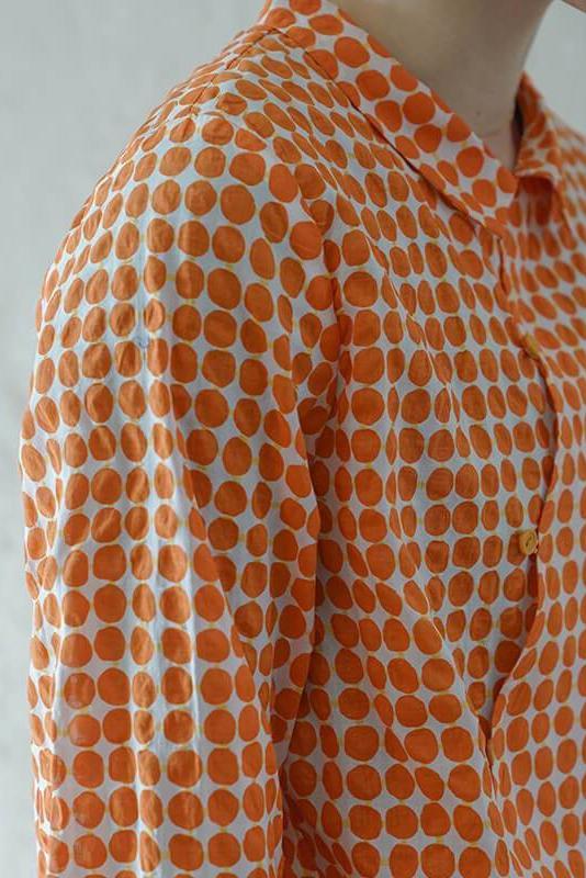100% Cotton Spring Dots Shirt