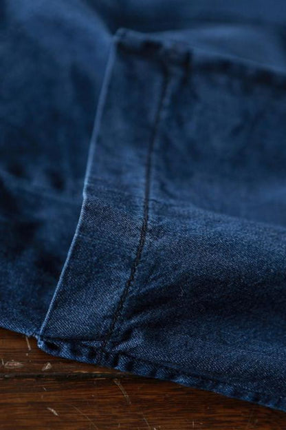 Cowboy Blue Causel Loose Overalls Big Pocket Trousers Outfits