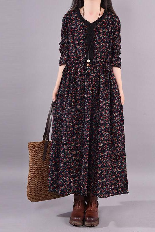 Limited Stock- Spring Autumn V-neck Dress