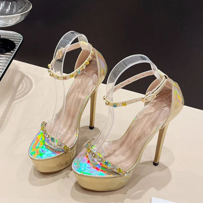 A Vintage Style Heels with Delicate Timeless Details
