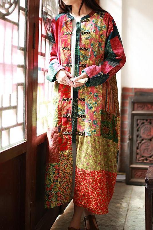 Limited Stock- Retro Color Contrast Coat