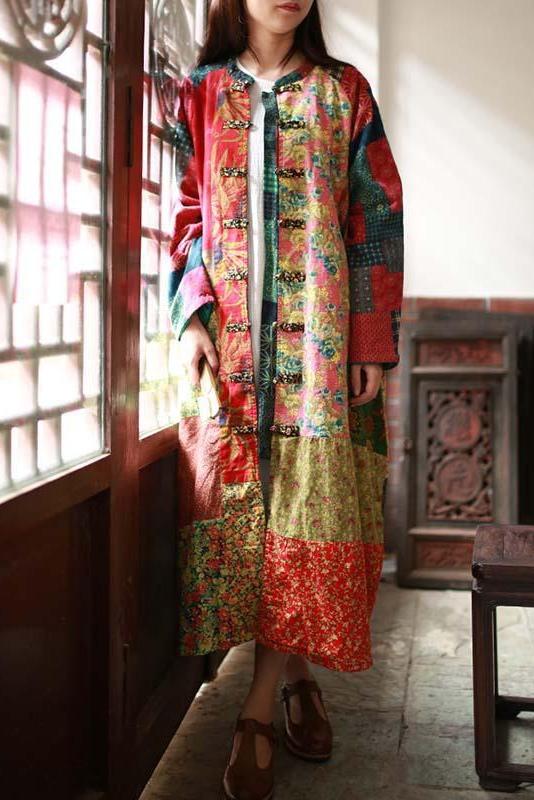 Limited Stock- Retro Color Contrast Coat