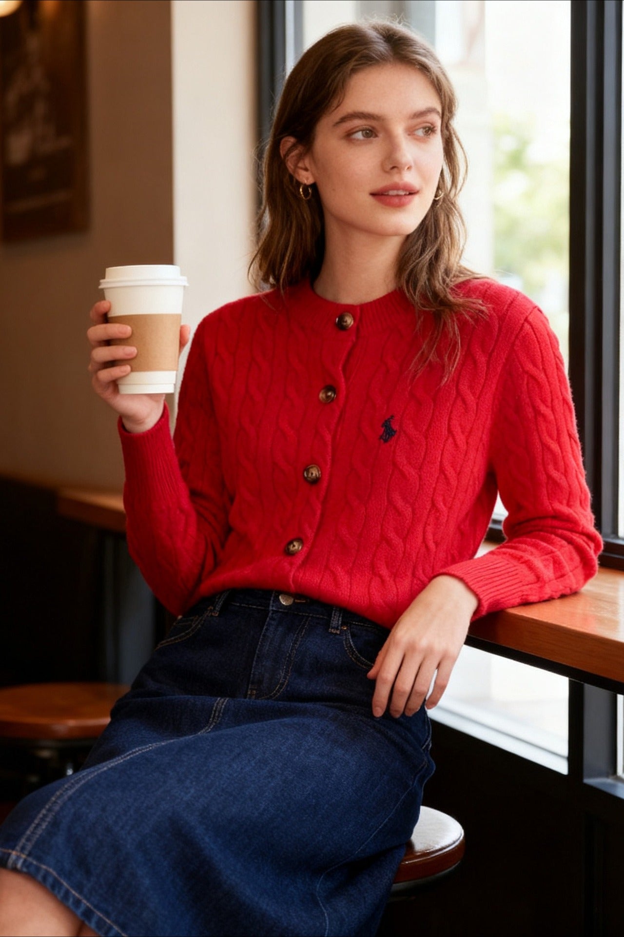Timeless Vintage Style Cardigan