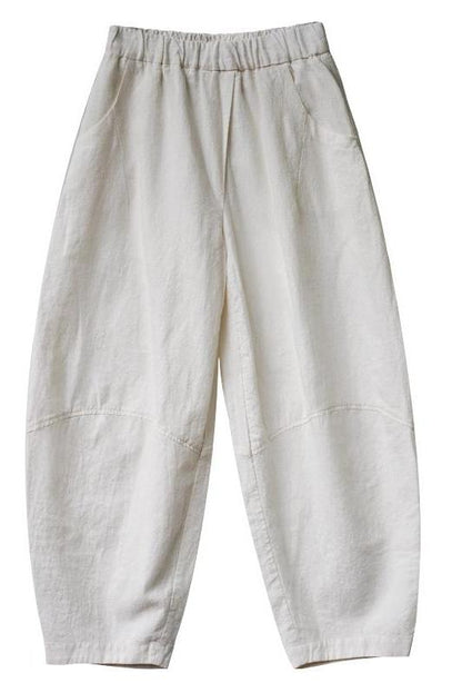 Summer Loose Cotton Linen Pants Trousers