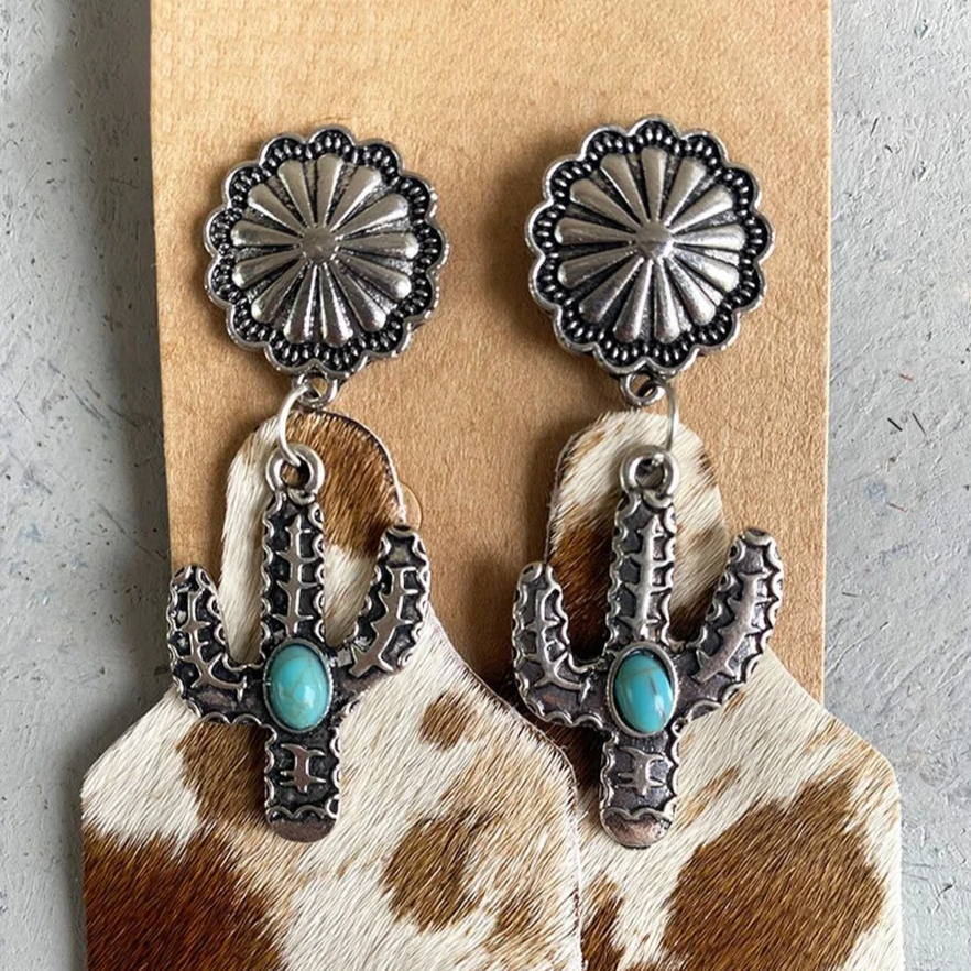 Cactus Earrings