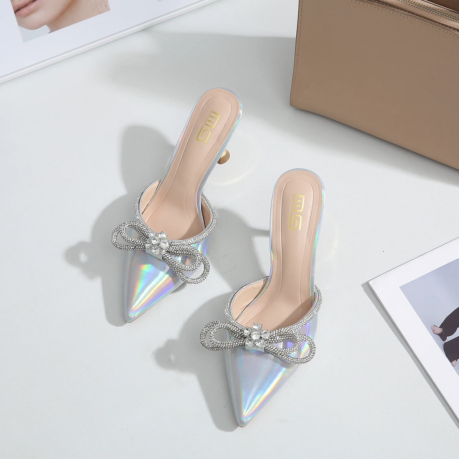 A Vintage Style Heels with Delicate Timeless Details