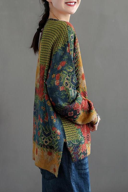 Autumn Retro Knitted Sweater