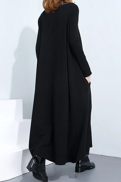 -loose Knitted Maxi Dress