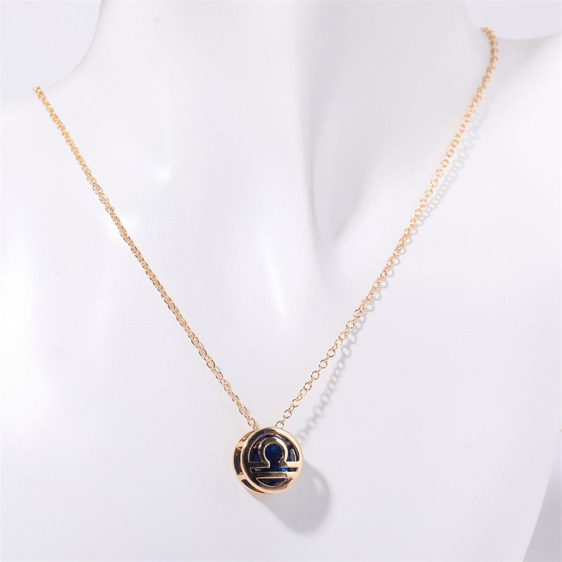 Double-sided Zodiac Necklace