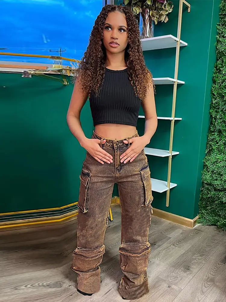 Brown
