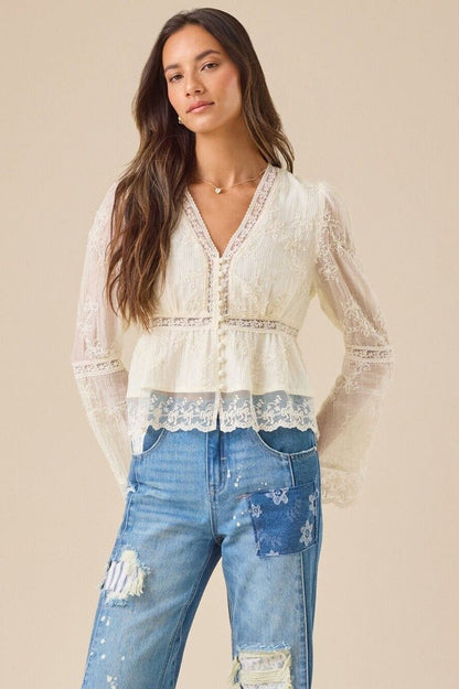 Beautifully Finished Blouse in a Timeless Design