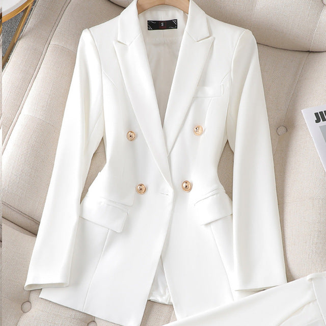 Weißer Blazer