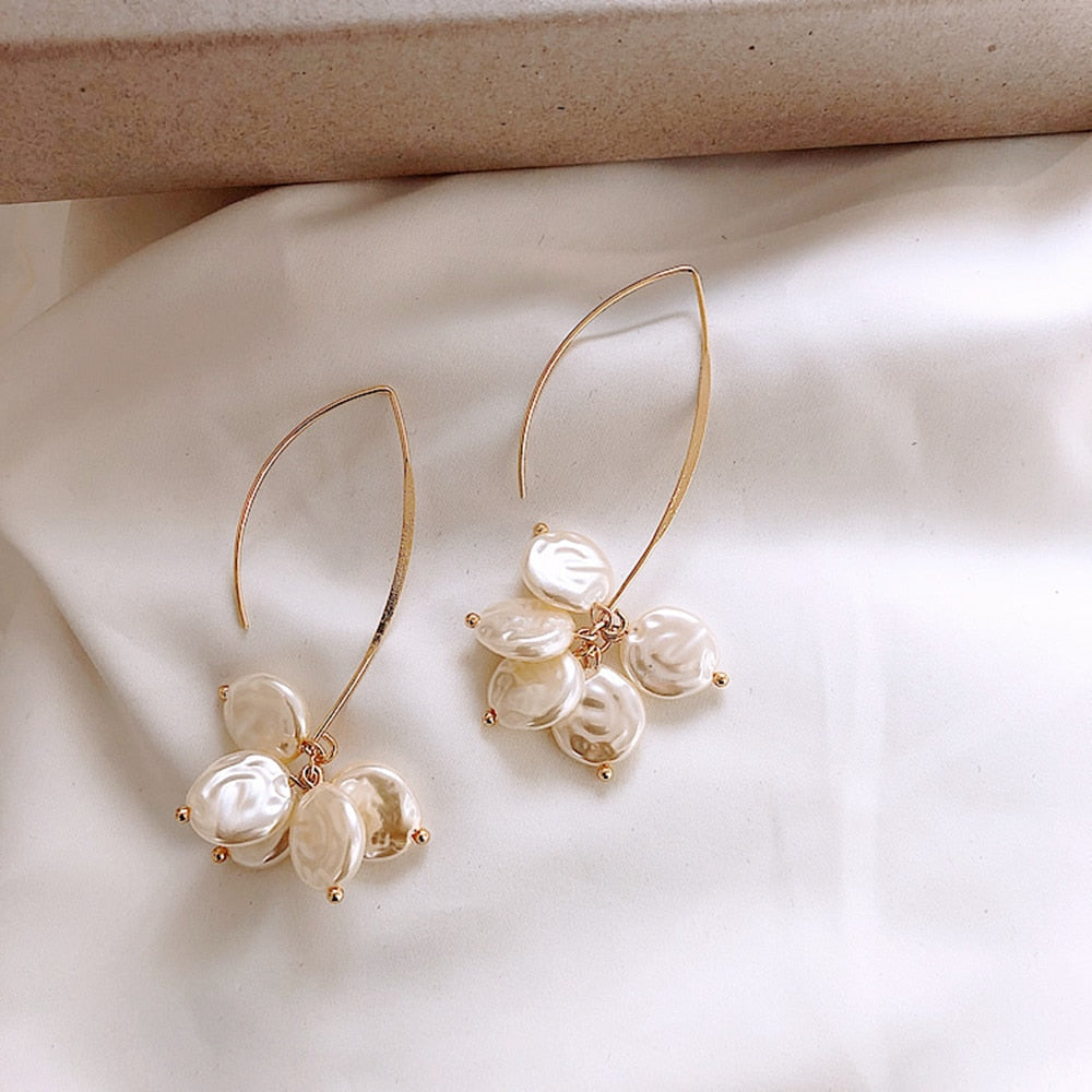 Pearl and Crystal Earrings