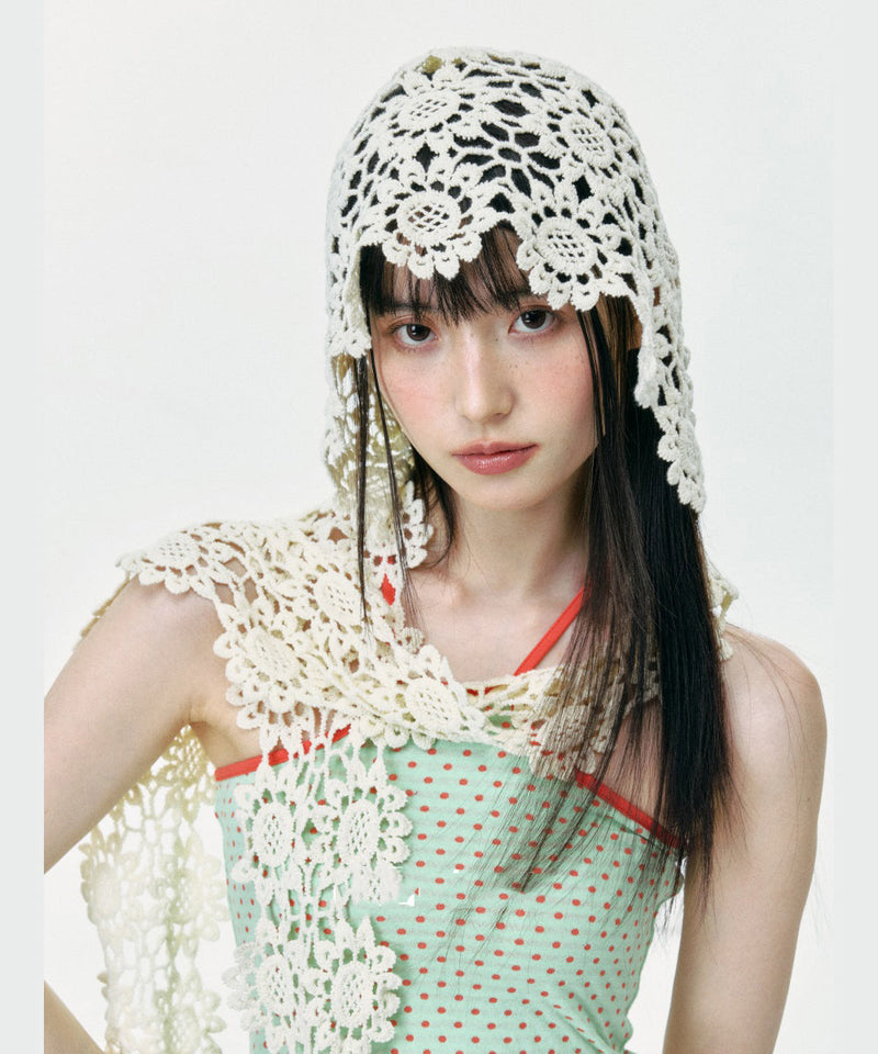 Hollow Out Knitted Boonie Hat Summer