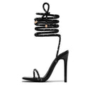 A Vintage Style Sandals with Delicate Timeless Details