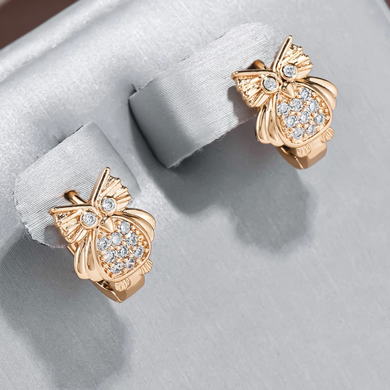 Bright Owl Earrings