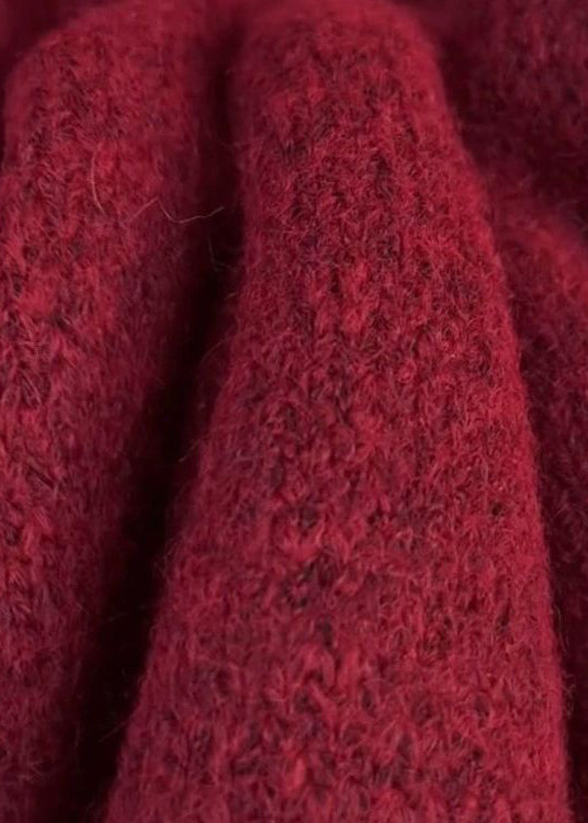 Mulberry V Neck Knit Sweater Tops Spring