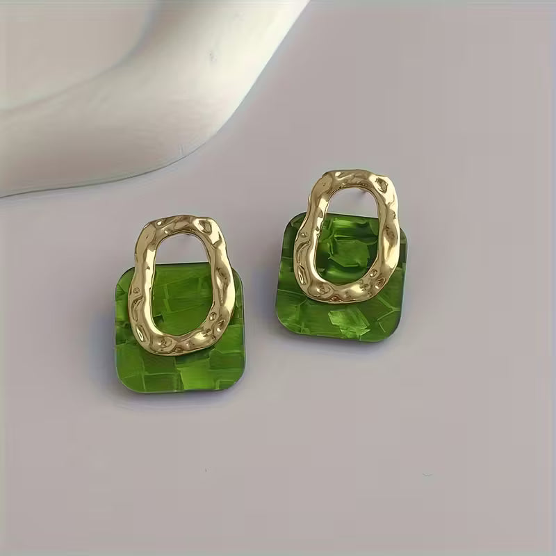 Geometric Stud Earrings