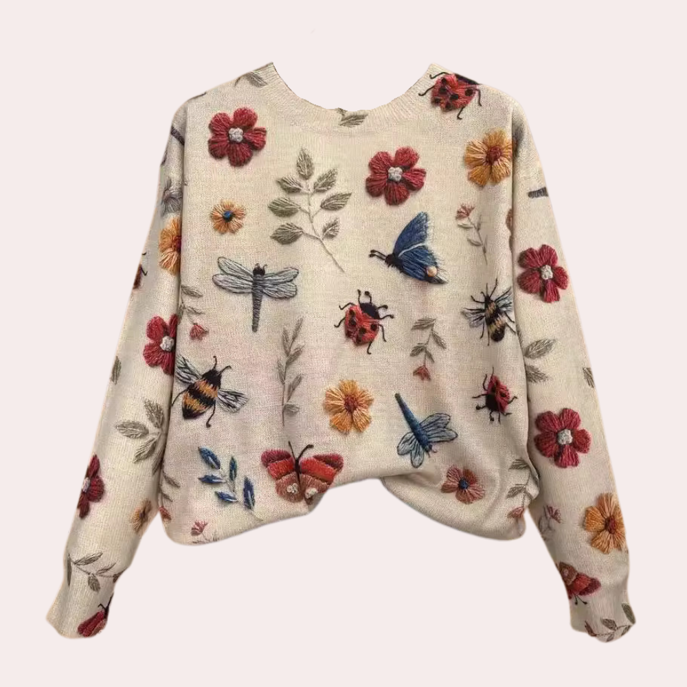 Gracefully Designed Sweater