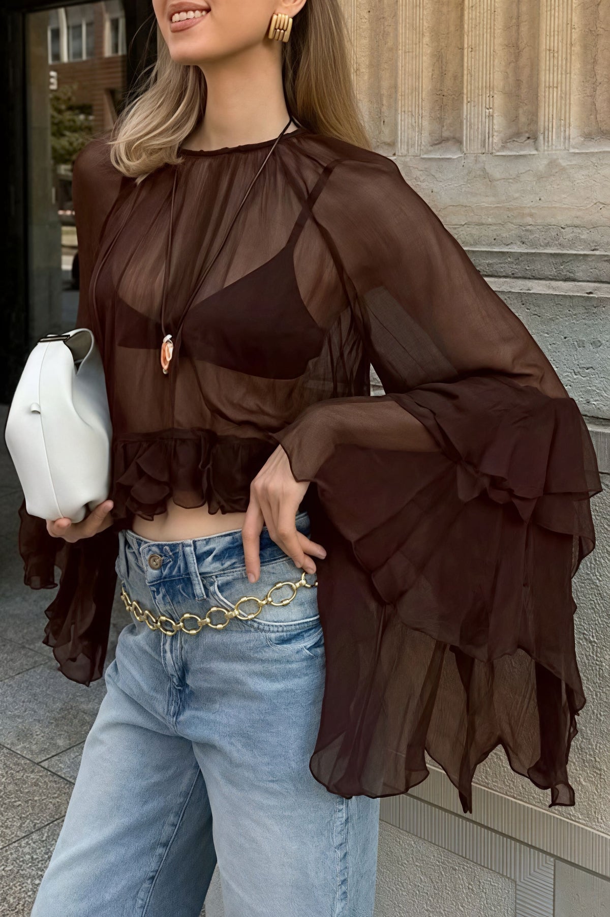 Beautifully Balanced Blouse with Timeless Character