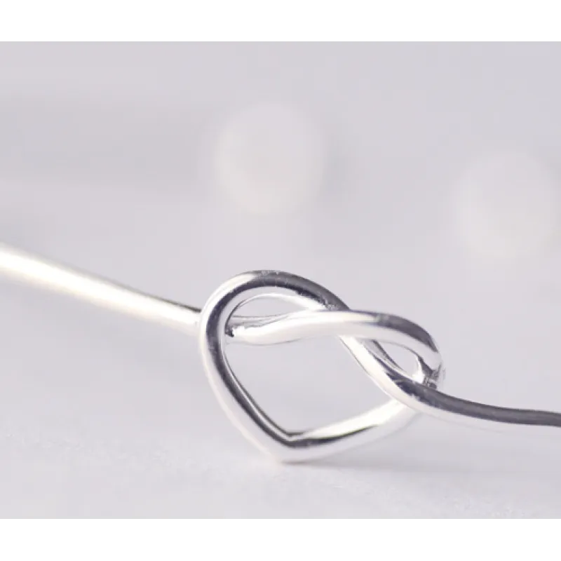 Silver Heart Bracelet