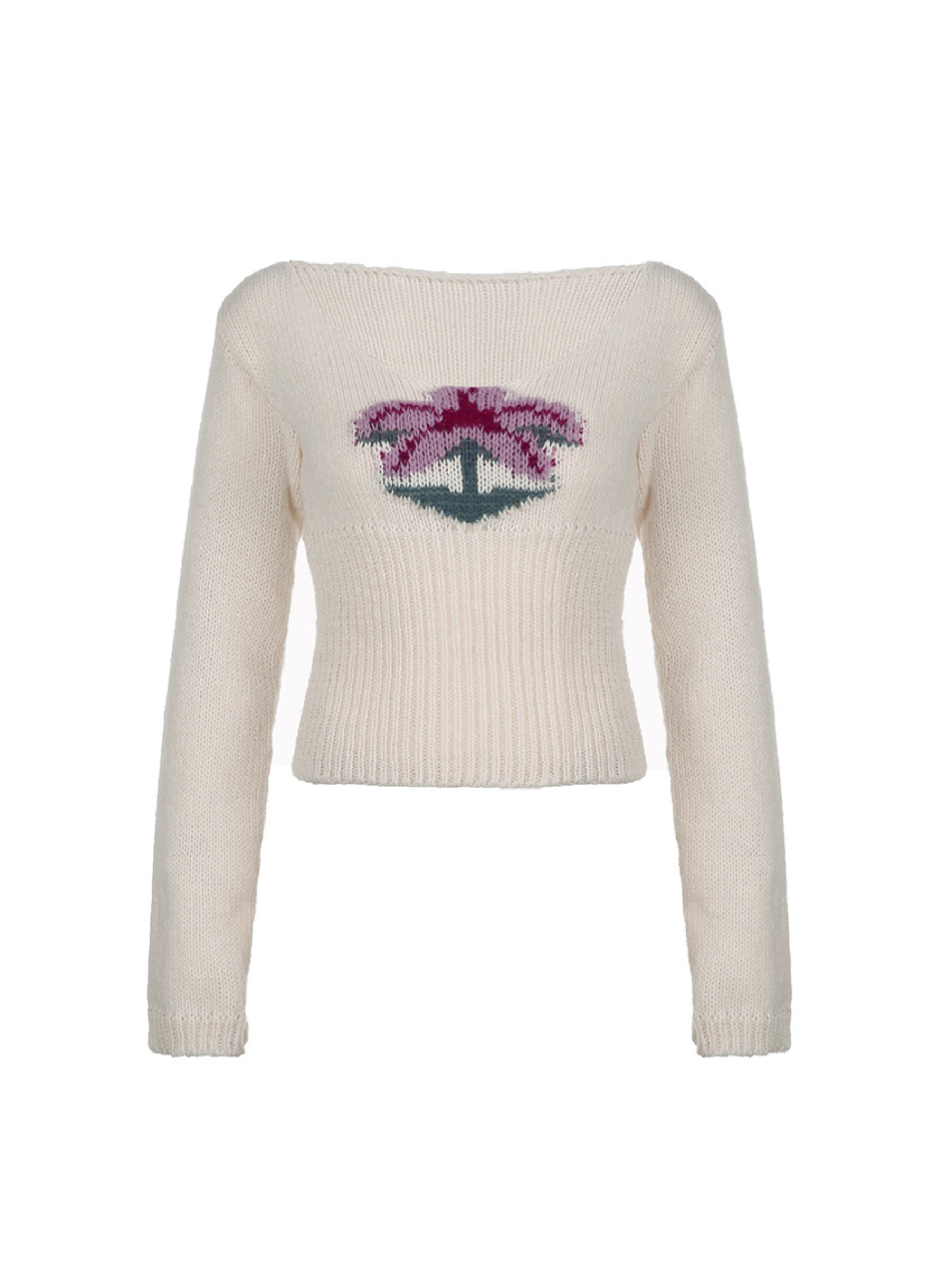 A Vintage Style Sweater with Delicate Timeless Details