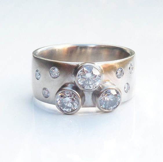 Zirconia Silver Ring