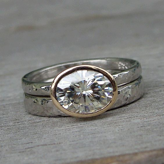 Dual Silver Zirconia Ring