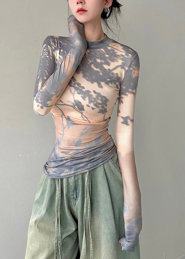 American Print Slim Fit T Shirt Fall